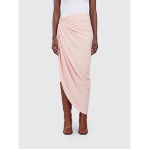Sportmax Women Sportmax Asymmetrical Draped High-Waisted Midi Skirt In Jersey